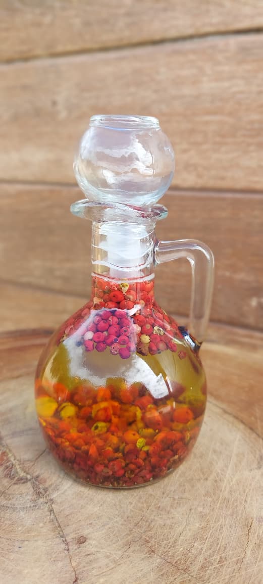 Figura 10 - Azeite aromatizado de Aroeira